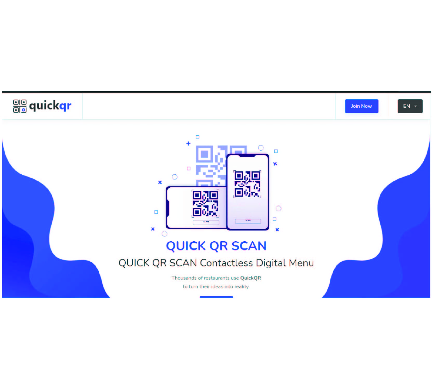 QuickQR - Saas - 二维码餐厅菜单制作工具